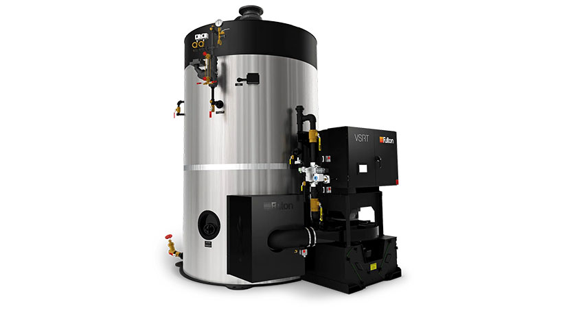 VSRT 250 - Vertical Spiral Rib Tubeless Steam Boiler