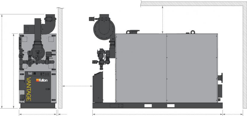 VANTAGE Dual-Fuel (Gas & Oil) Condensing Boiler